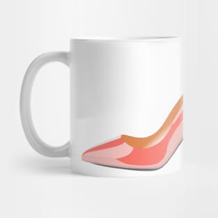 High Shoe in Living Coral Mug